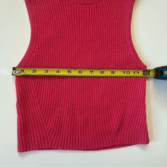 Reformation Benedetta 100% Cashmere Cropped Tank XS - Picture 7 of 11